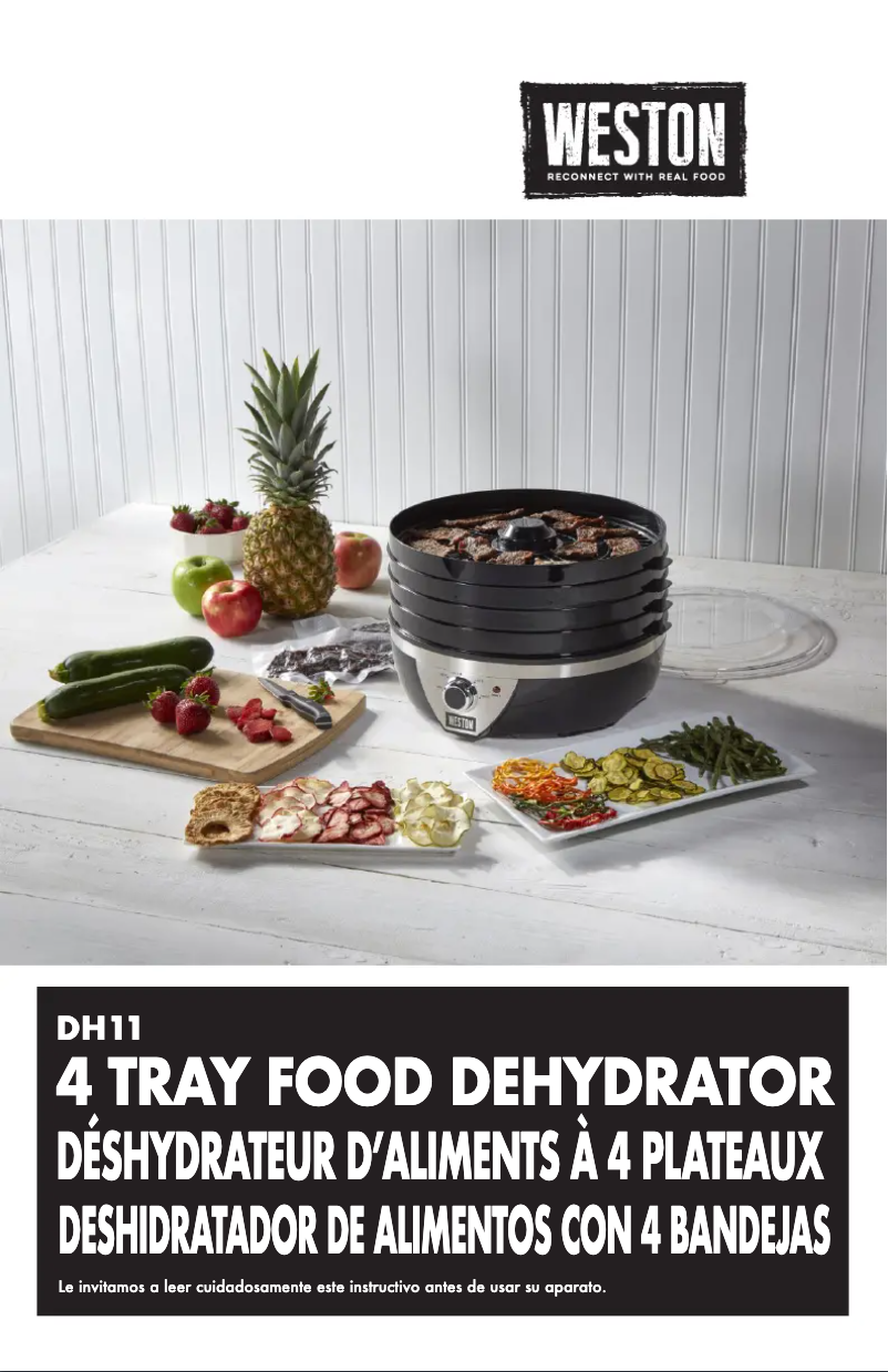Page 1 de la notice Manuel utilisateur Weston DH11
