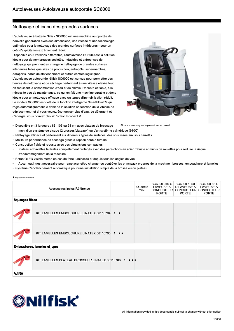 Image de la première page du manuel de l'appareil SC6000