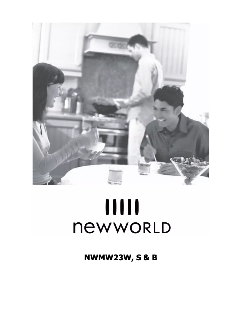 Page n°1 - Manuel utilisateur New World NWMW23S