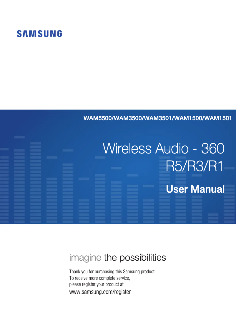 Image de la première page du manuel de l'appareil R1