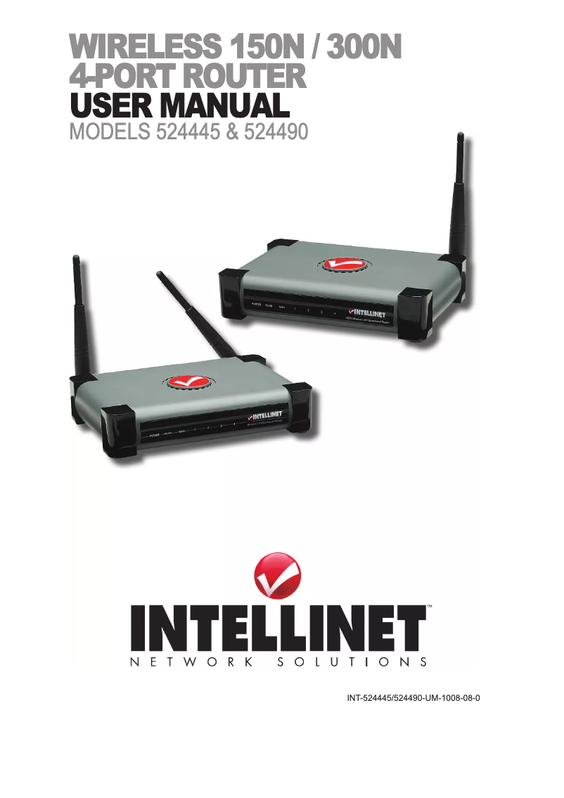 Image de la première page du manuel de l'appareil Wireless 300N