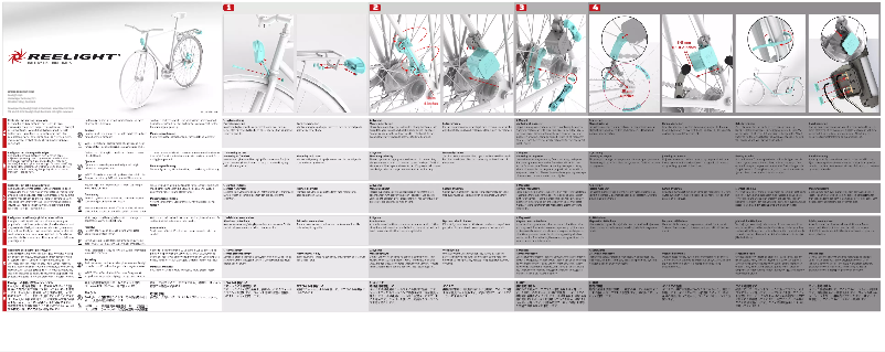 Page 1 de la notice Manuel utilisateur Reelight RL720