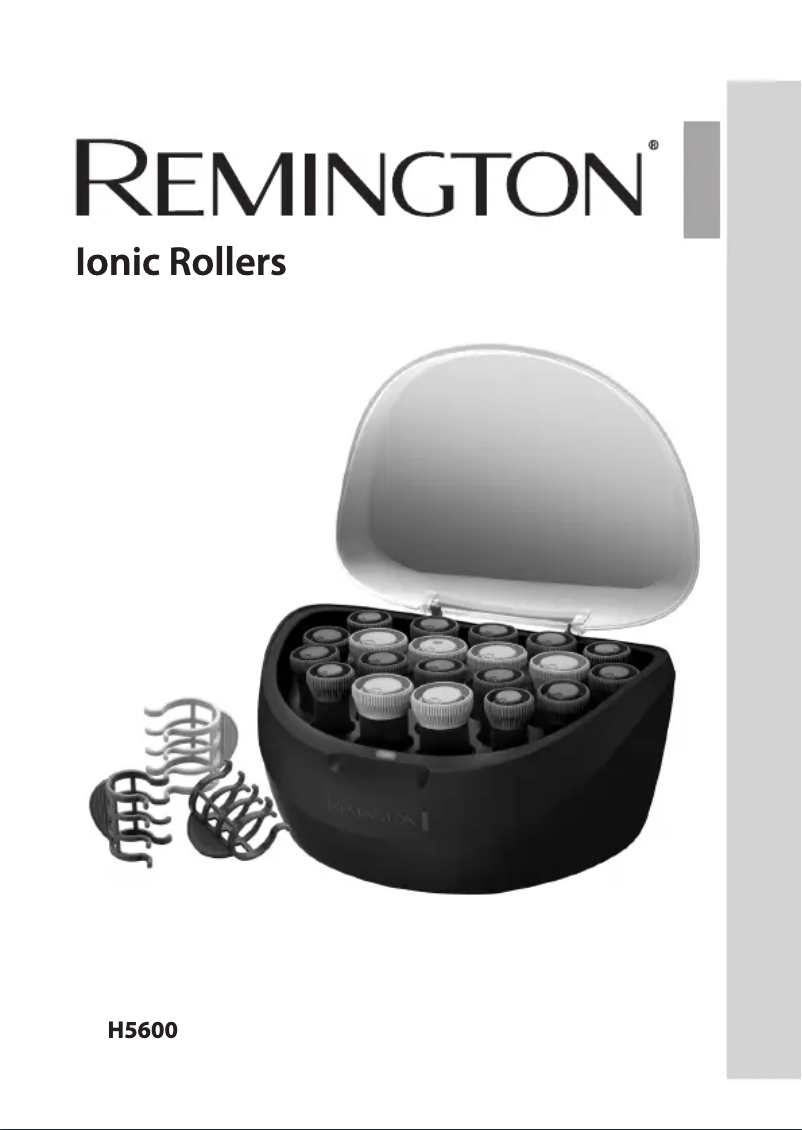 Page n°1 - Manuel utilisateur Remington Ionic Rollers H5600