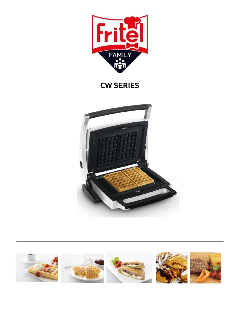 Image de la première page du manuel de l'appareil CW 2458