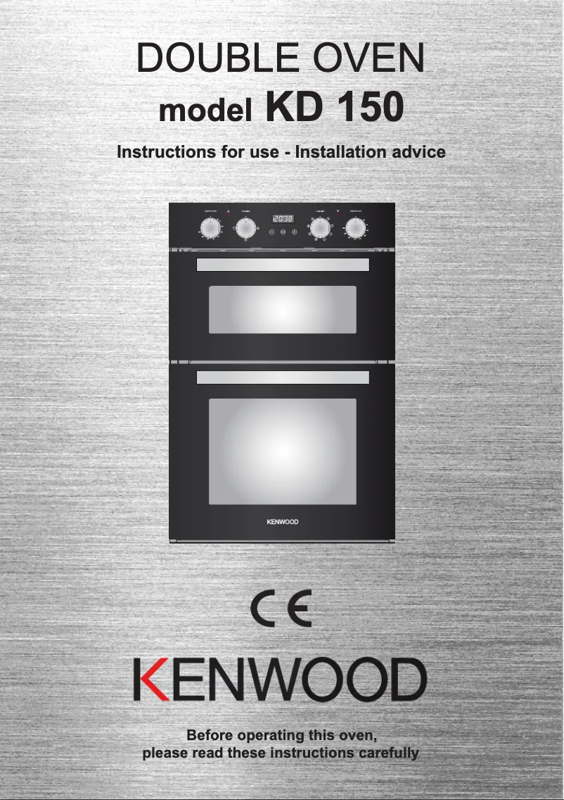 Page 1 de la notice Manuel utilisateur Kenwood KD 150