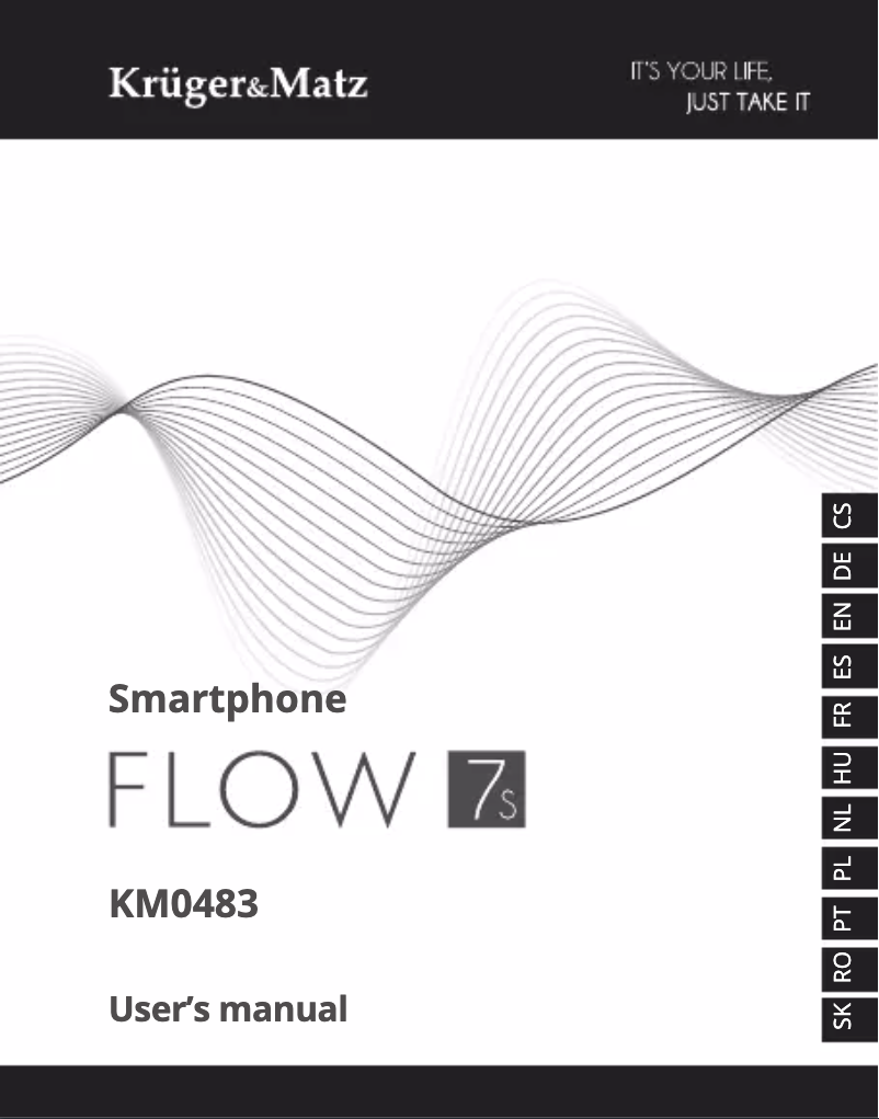 Image de la première page du manuel de l'appareil Flow 7S
