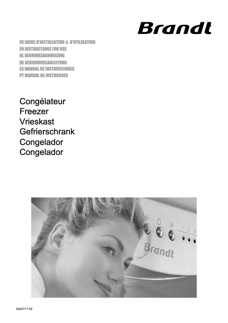 Image de la première page du manuel de l'appareil FB1000E