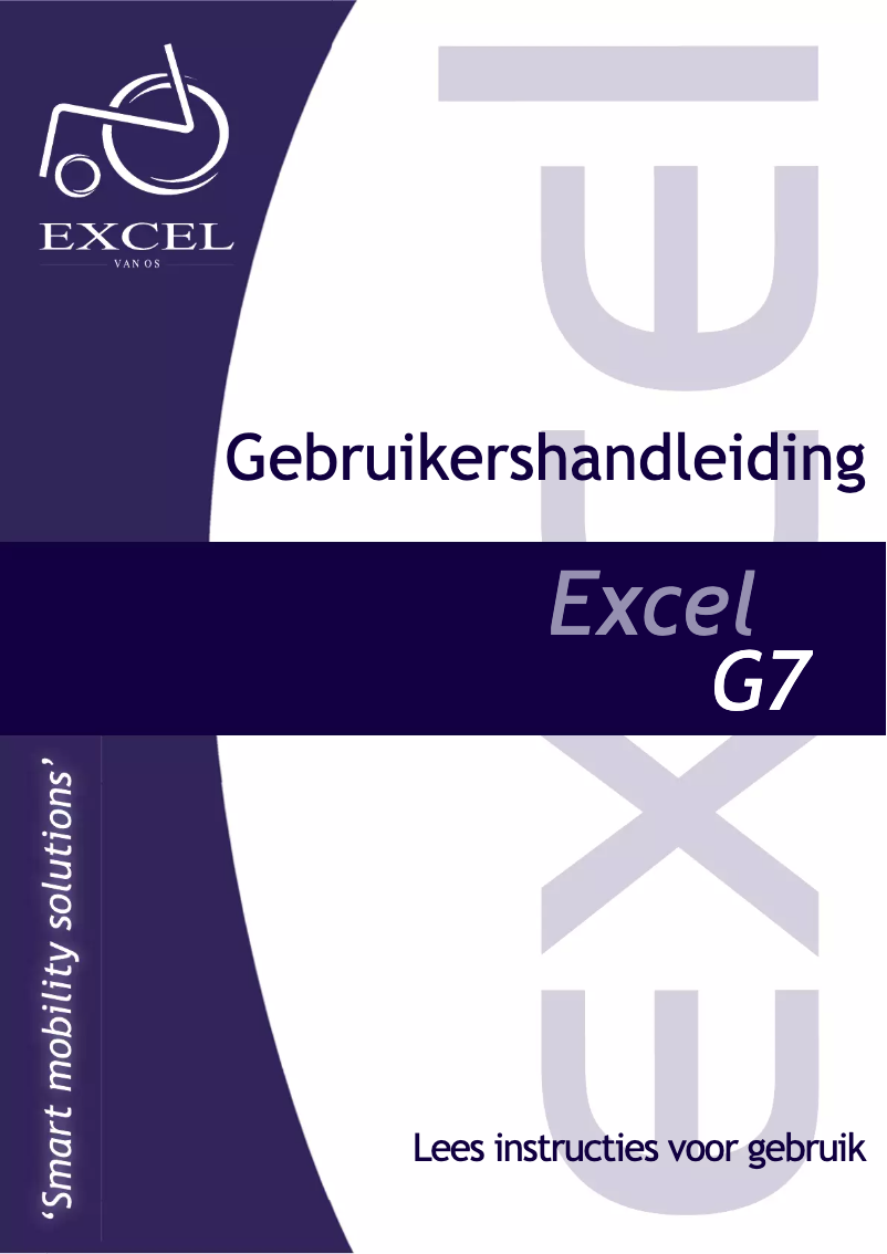 Page n°1 - Manuel utilisateur Excel G7