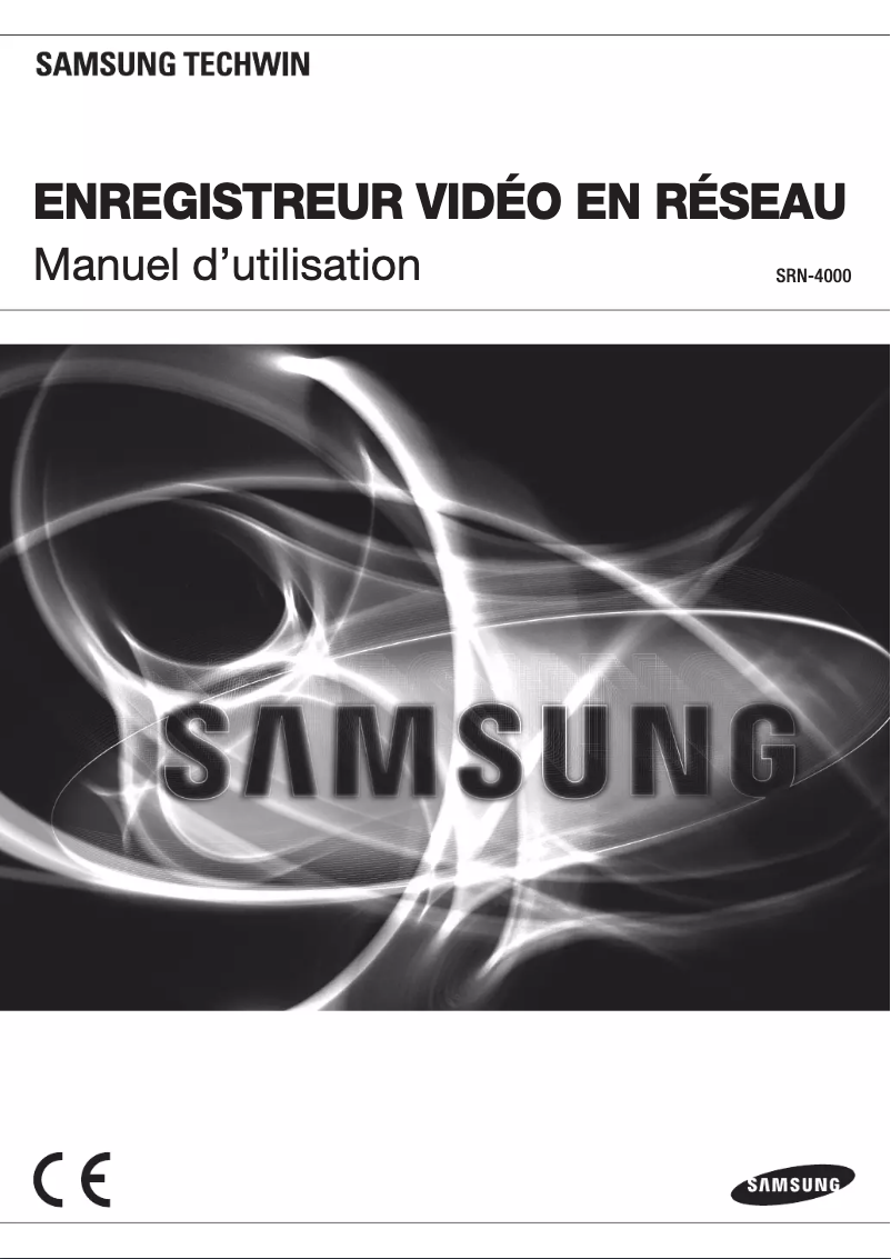 Page 1 de la notice Manuel utilisateur Hanwha SRN-4000