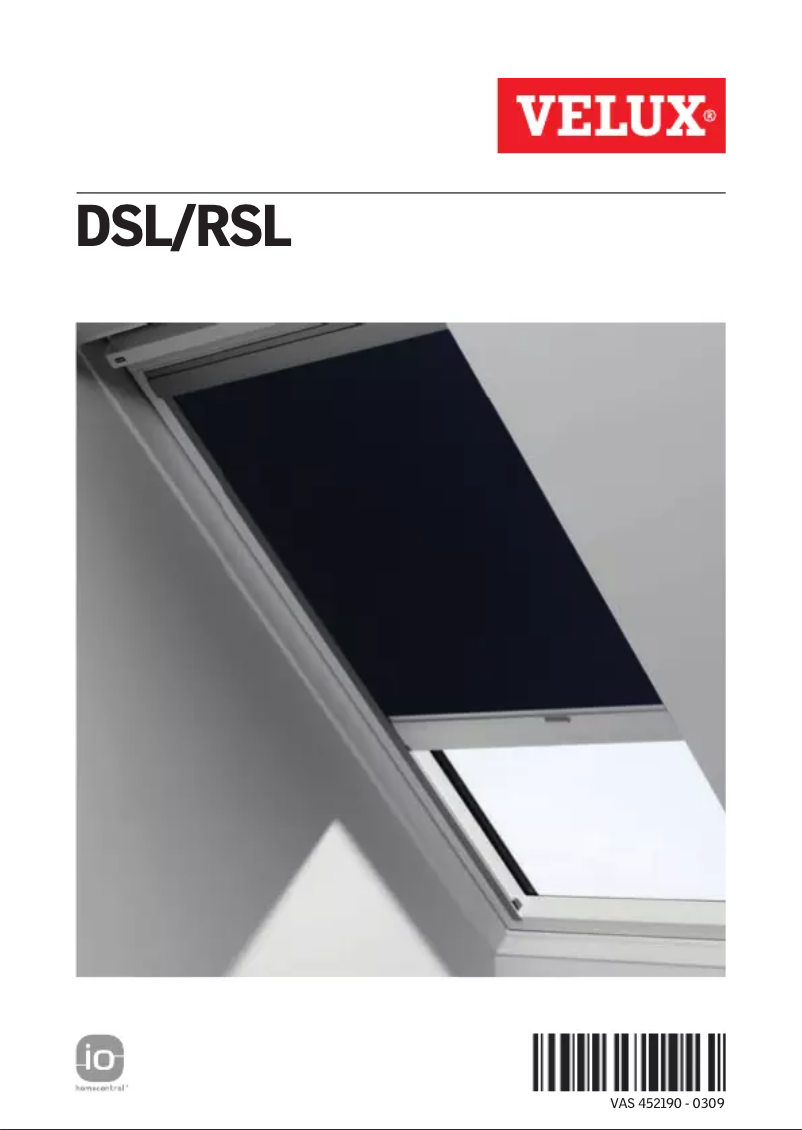 Page 1 of the manual User Manual Velux DSL