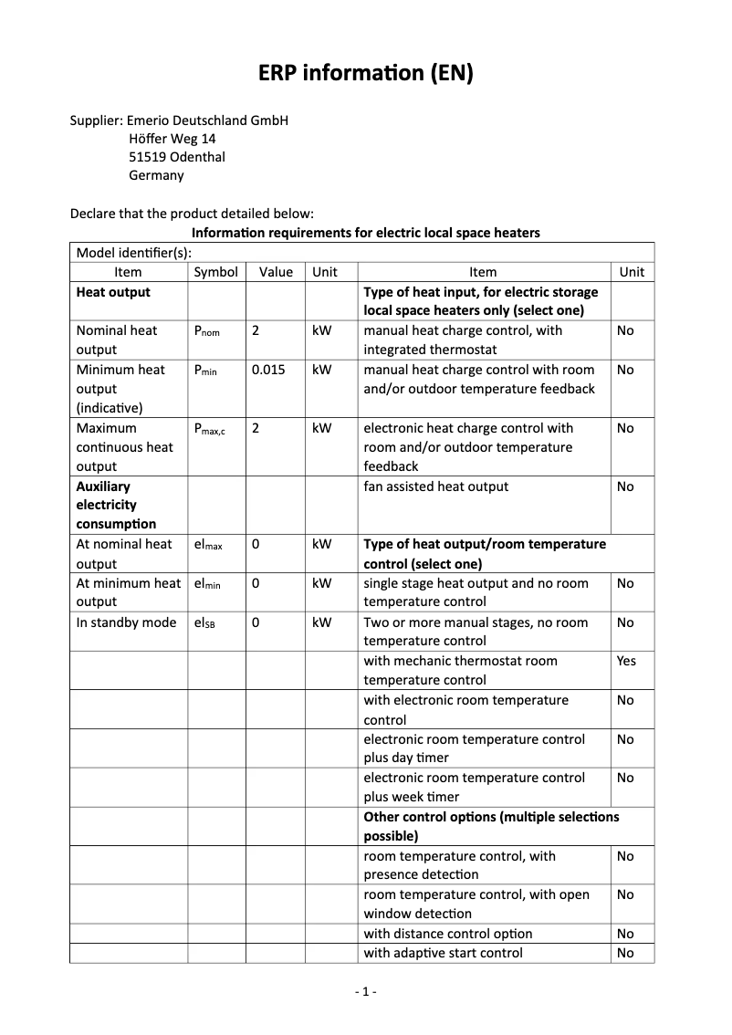 Image de la première page du manuel de l'appareil FH-108013.2