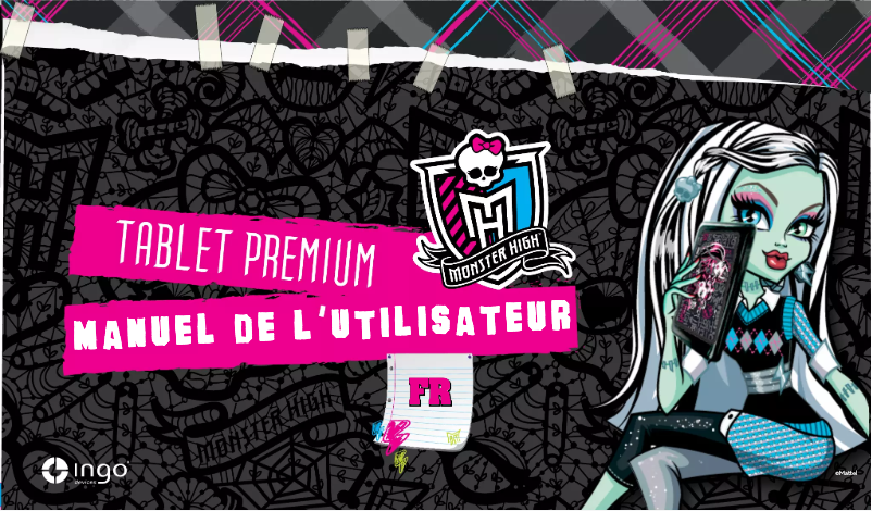 Image de la première page du manuel de l'appareil Tablet Premium Monster High