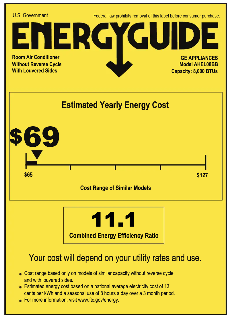 Image de la première page du manuel de l'appareil AHEL08BB