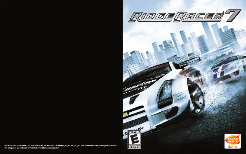 Page n°1 - Manuel utilisateur Sony Ride Racer 7 (PS3)