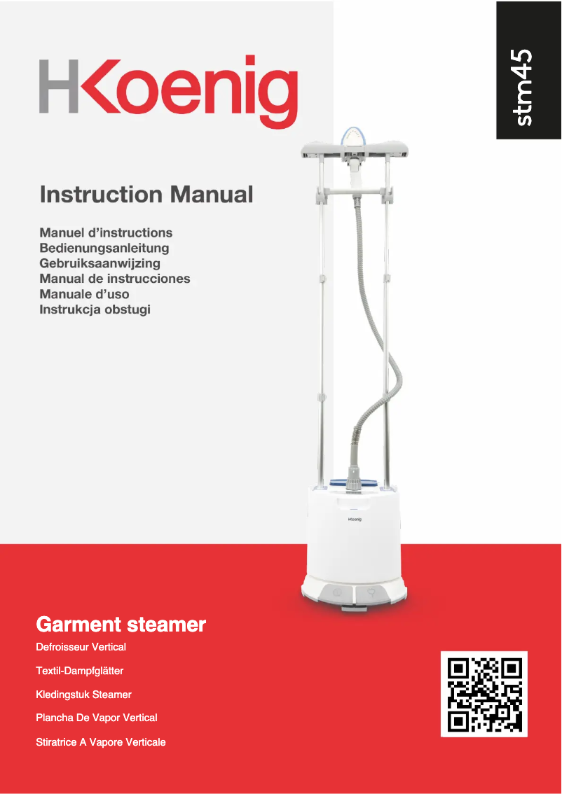 Image de la première page du manuel de l'appareil STM45