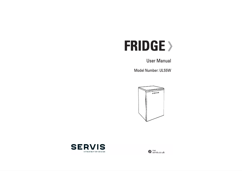 Page n°1 - Manuel utilisateur Servis UL55W