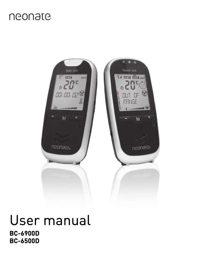 Página 1 del manual Manual de usuario Neonate BC-6500D