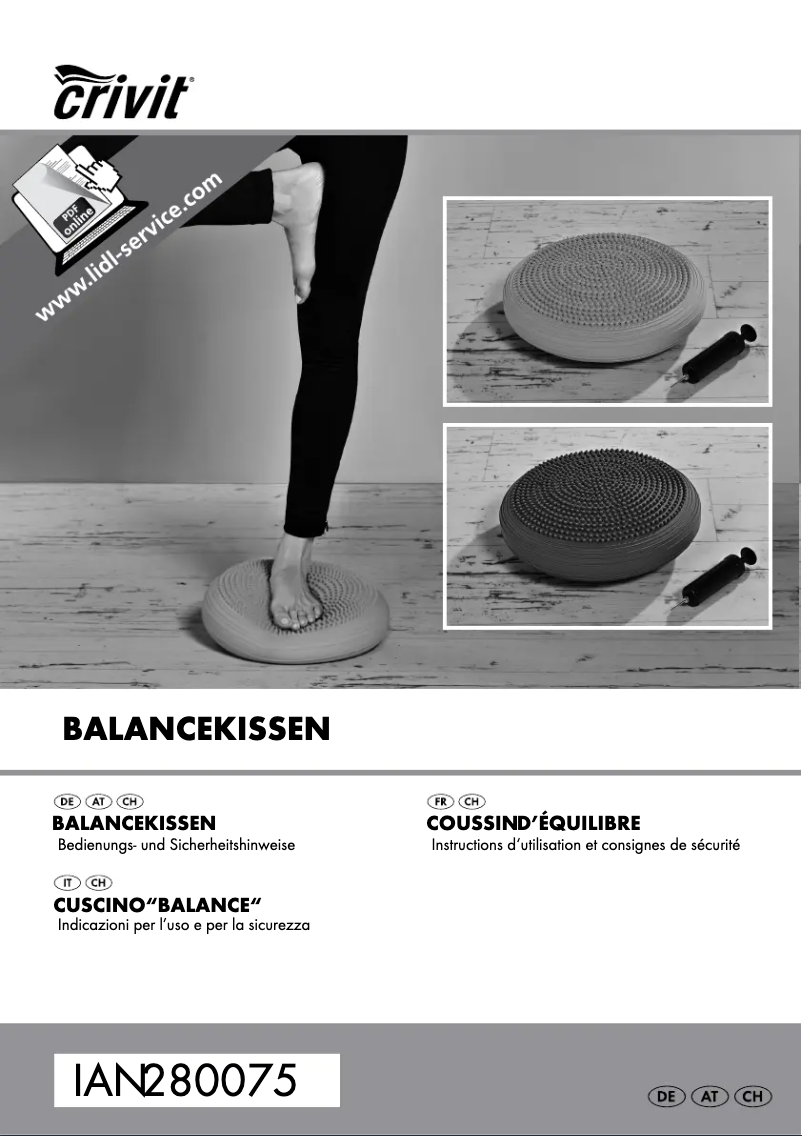 Image de la première page du manuel de l'appareil HG00103A