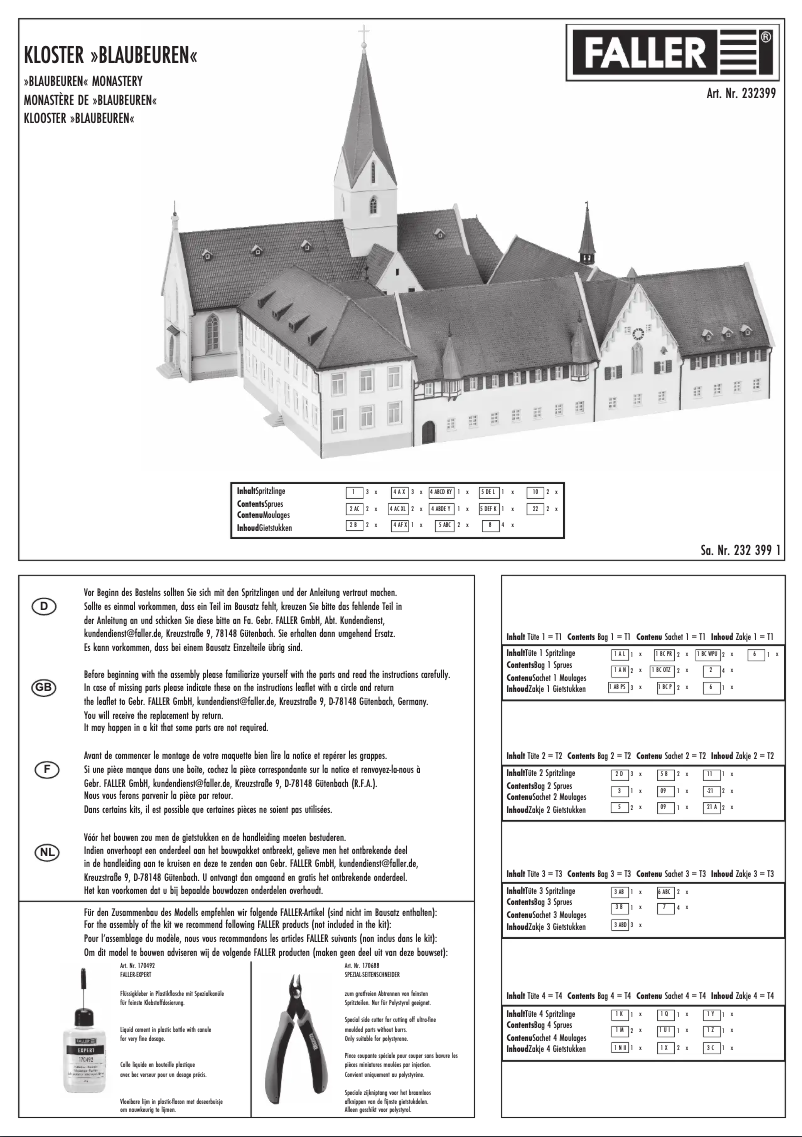 Image de la première page du manuel de l'appareil 232399