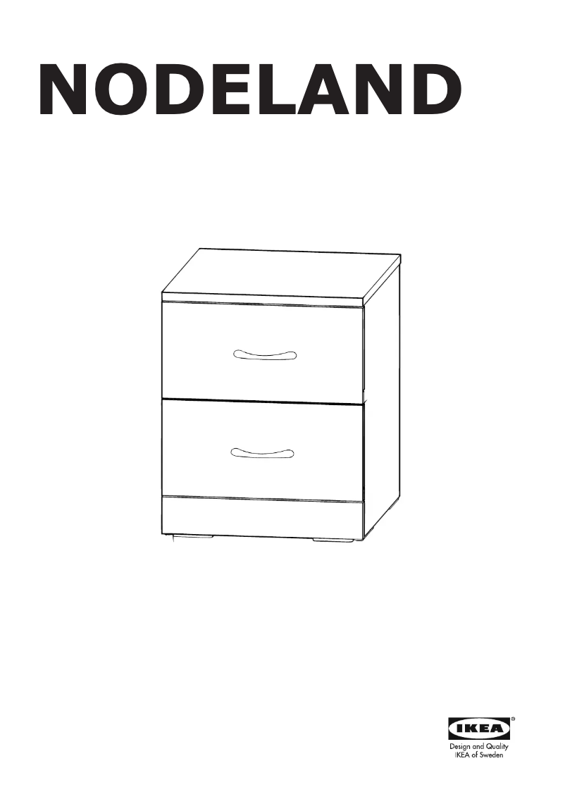 Imagen de la primera página del manual del dispositivo NODELAND 004.951.00