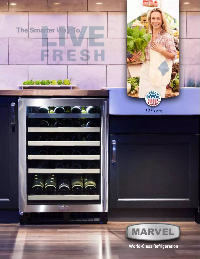 Page 1 de la notice Mode d'emploi Marvel ML24WBF2RP