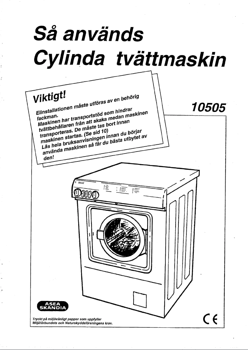 Page 1 de la notice Manuel utilisateur Cylinda 10505