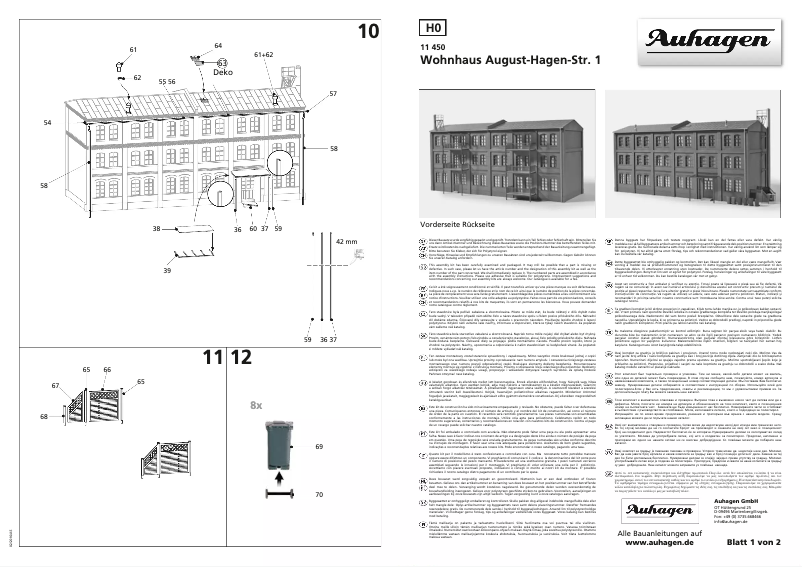 Image de la première page du manuel de l'appareil 11450