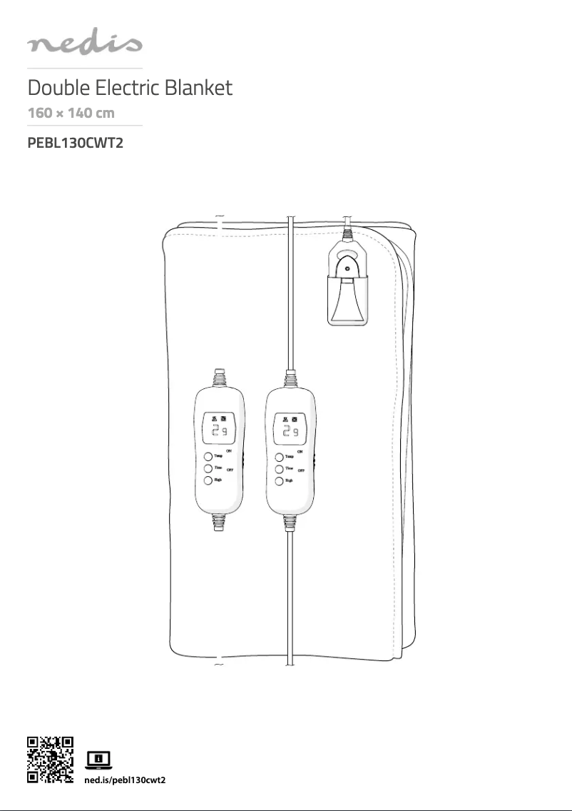 Page 1 de la notice Manuel utilisateur Nedis PEBL130CWT2