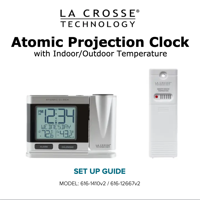 Página 1 del manual Manual de usuario La Crosse Technology 616-12667V2