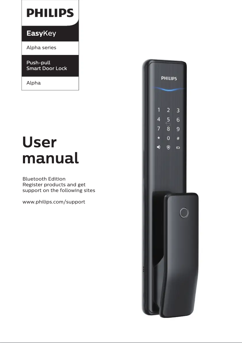 First page image of the manual for 1000 series DDL111LAFGB