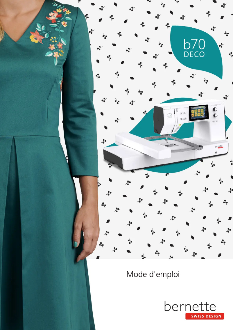 Page n°1 - Manuel utilisateur Bernette B70 DECO