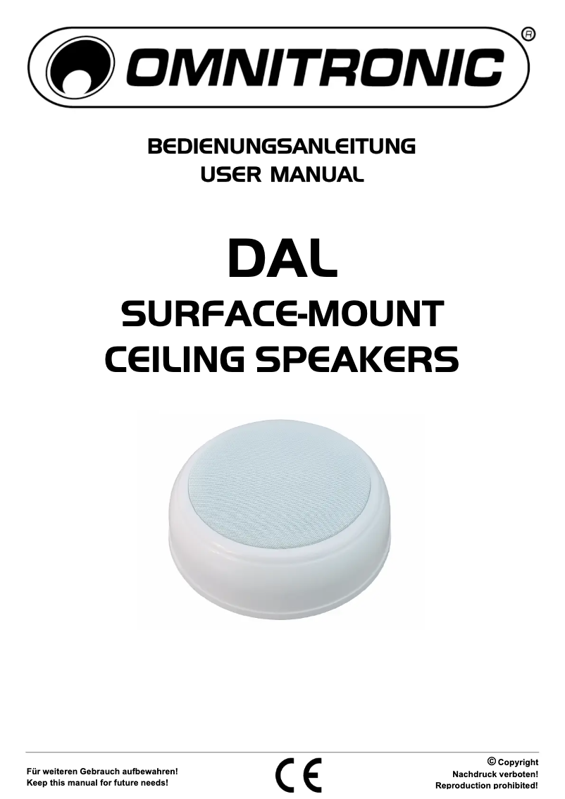 Image de la première page du manuel de l'appareil DAL-2