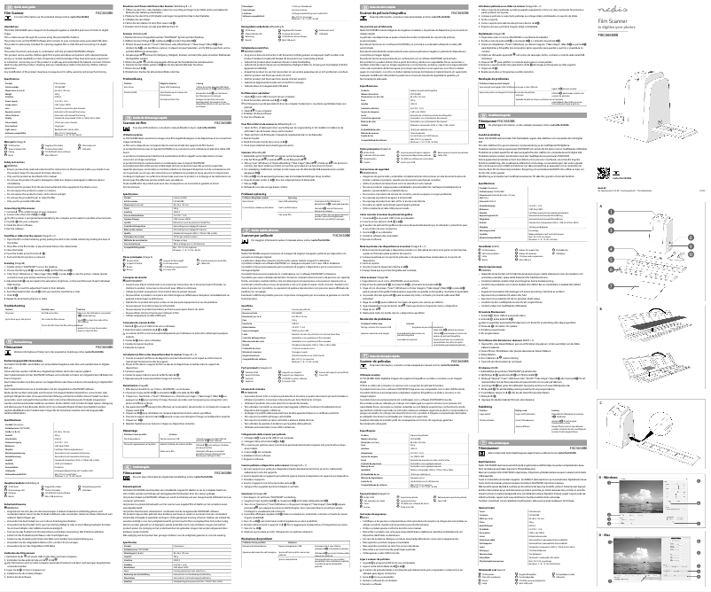 Image de la première page du manuel de l'appareil FISC3650BK