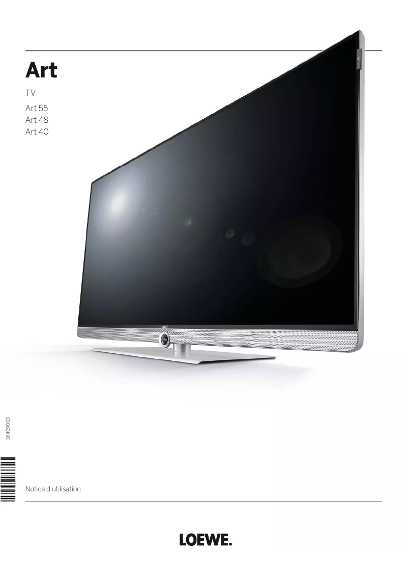 Page n°1 - Manuel utilisateur Loewe ART 48