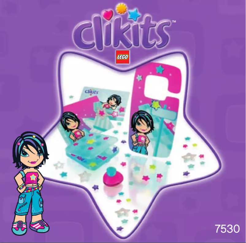 Page 1 de la notice Manuel utilisateur Lego Clikits 7530