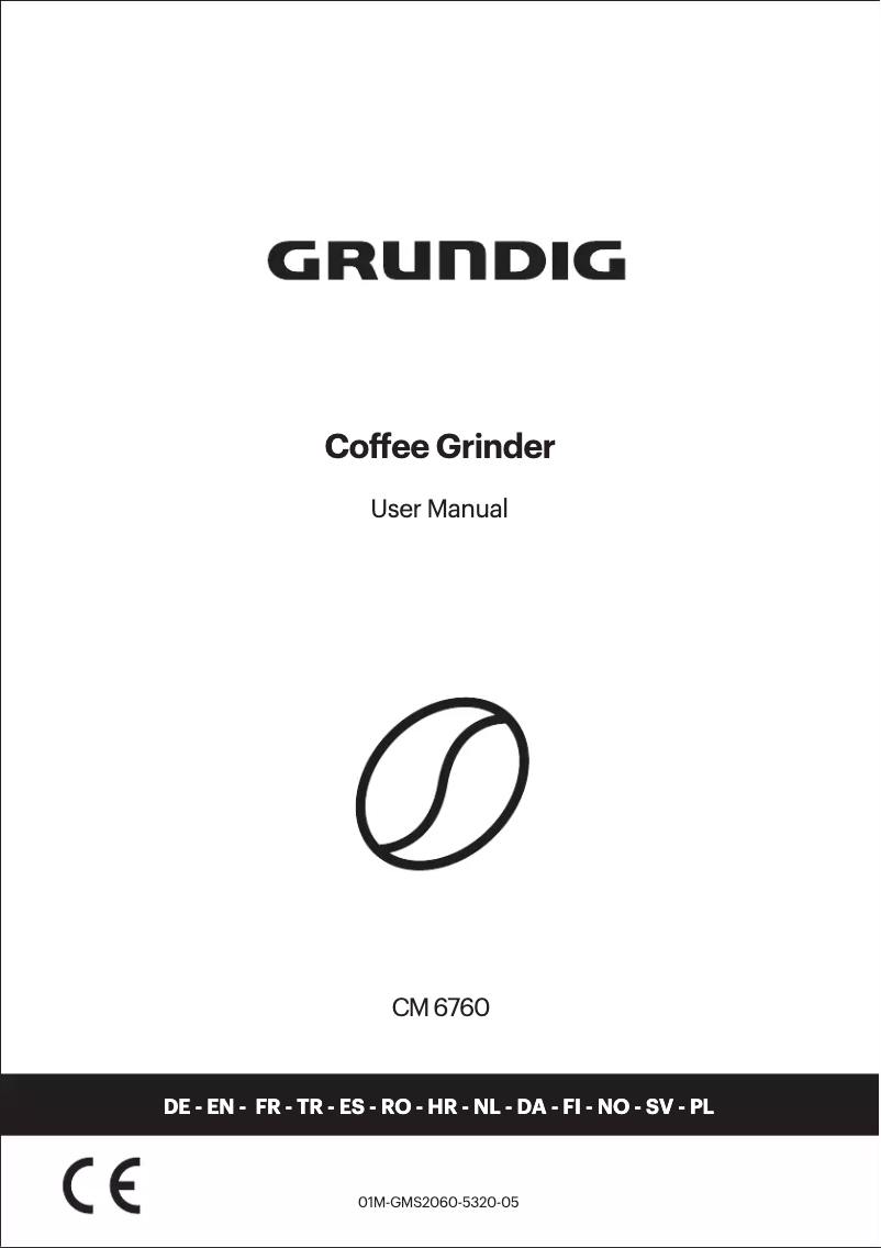 Page 1 de la notice Manuel utilisateur Grundig CM 6760