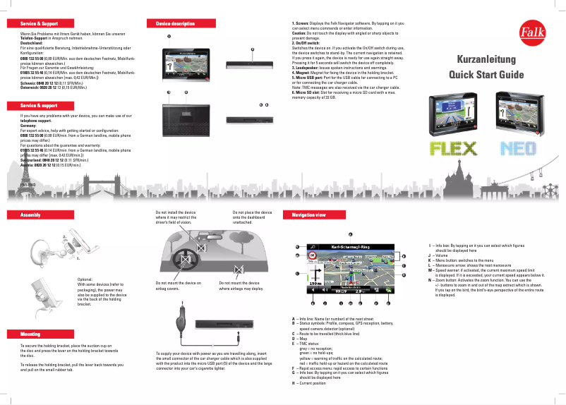Image de la première page du manuel de l'appareil Navigator 12