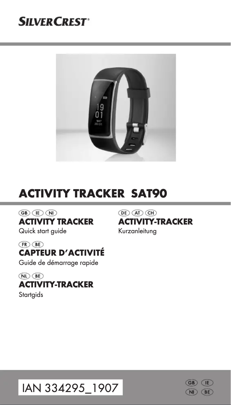 Image de la première page du manuel de l'appareil SAT 1500 B1