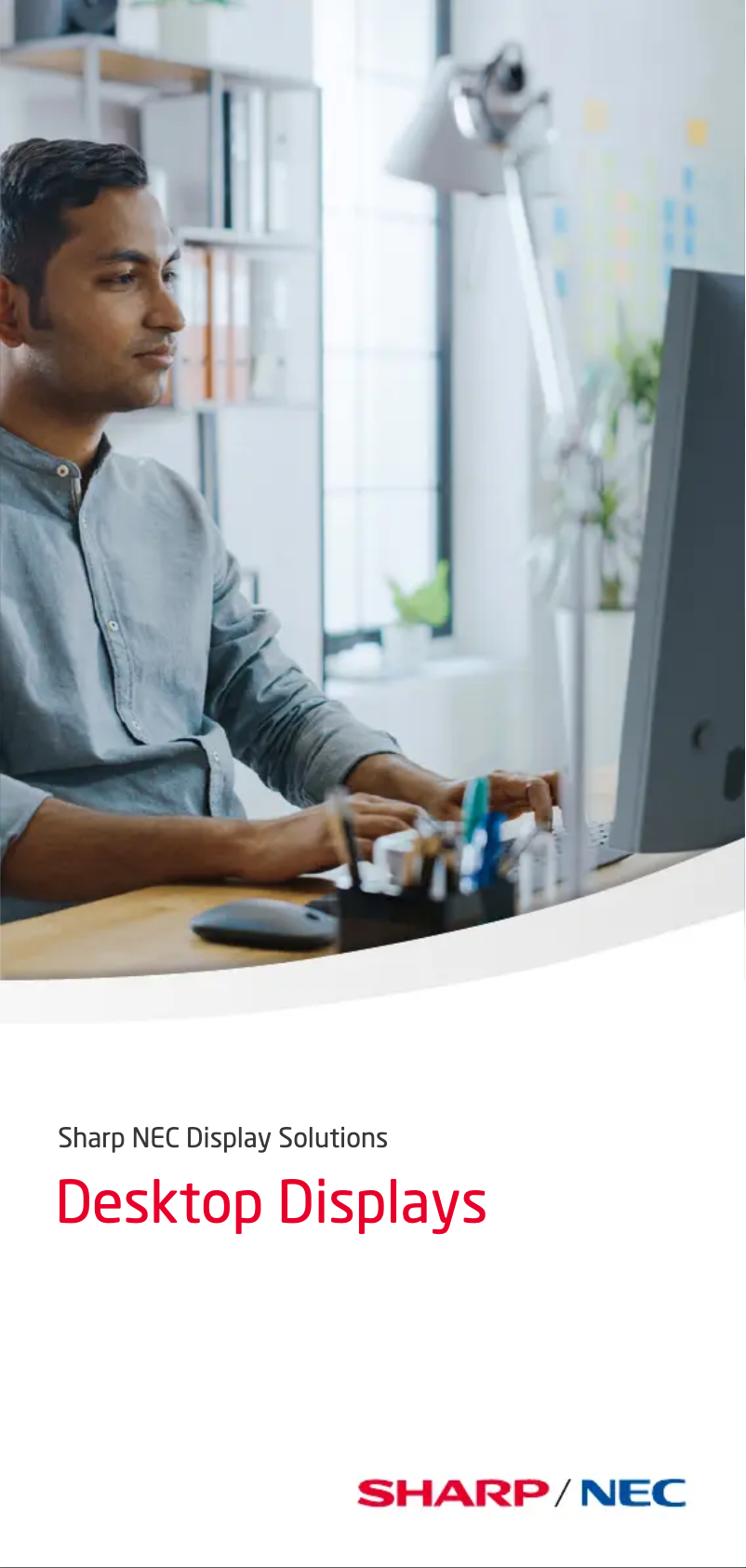 Page 1 de la notice Brochure NEC MultiSync EA242WU