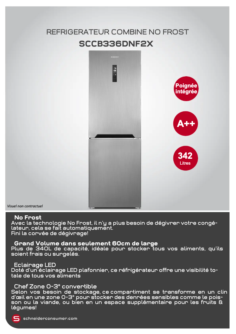 Image de la première page du manuel de l'appareil SCCB336DNF2X