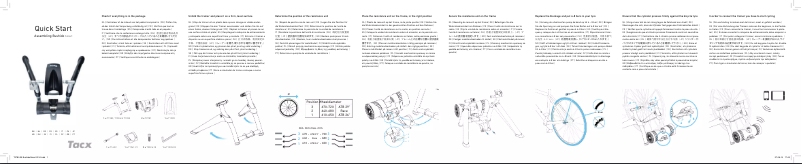Page 1 de la notice Manuel utilisateur Tacx Bushido Smart T2780