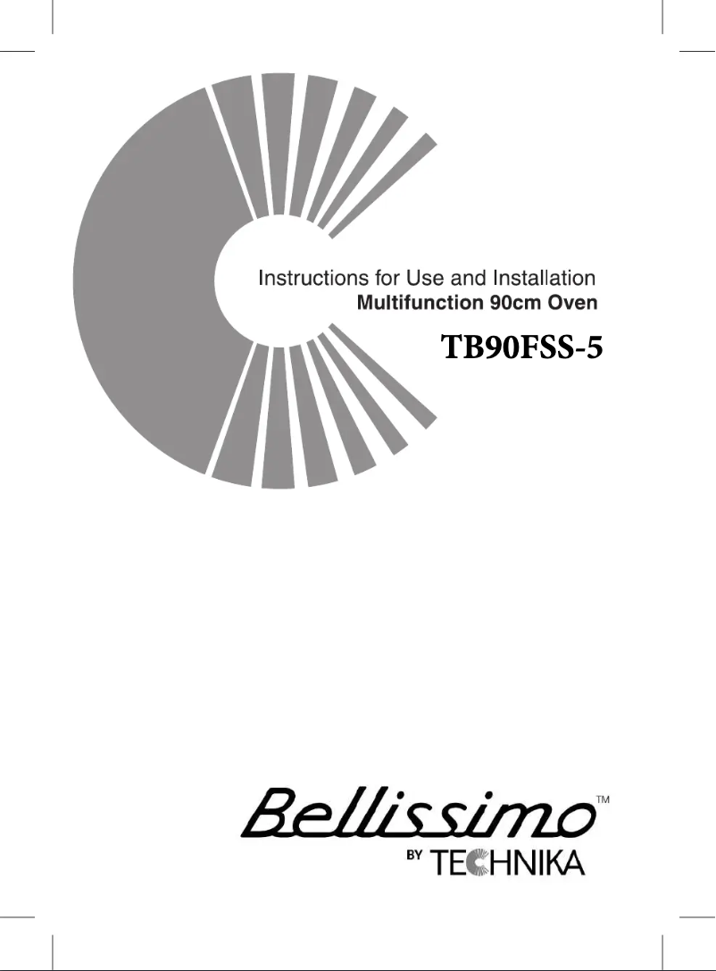 Image de la première page du manuel de l'appareil TB90FSS-5