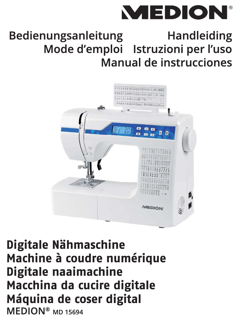 Page n°1 - Manuel utilisateur Medion MD 15694