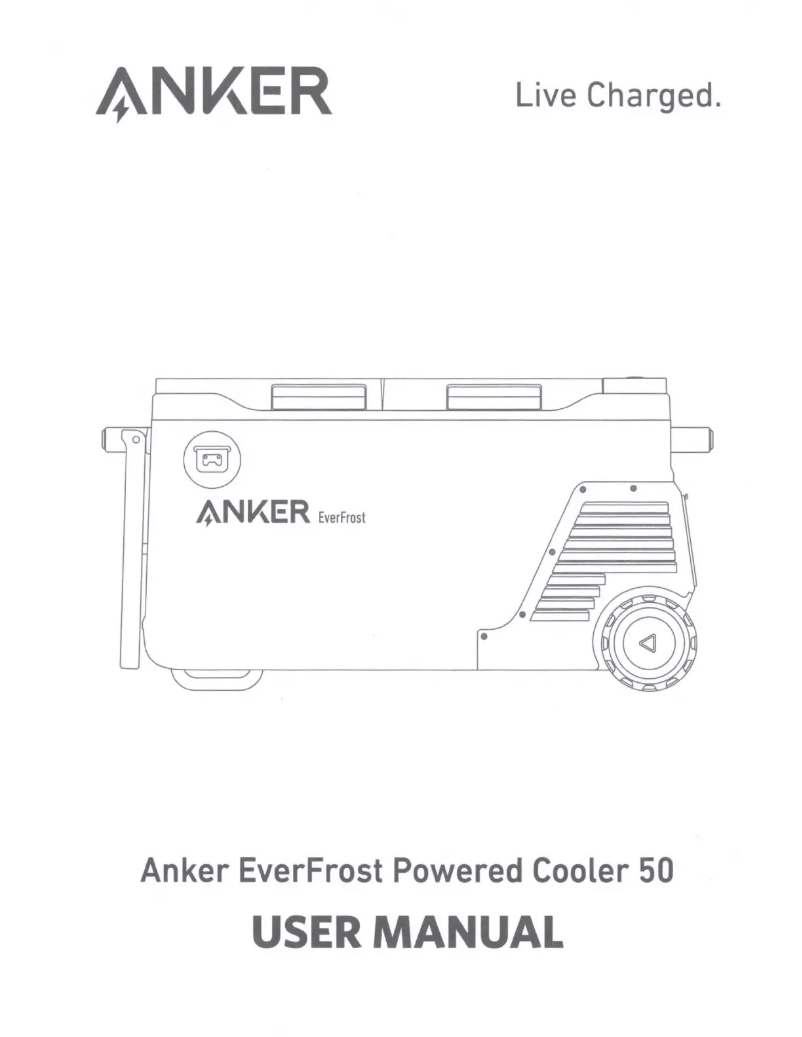Image de la première page du manuel de l'appareil Dual-Zone Powered Cooler 50