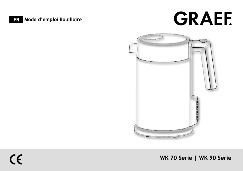 Image de la première page du manuel de l'appareil WK 900