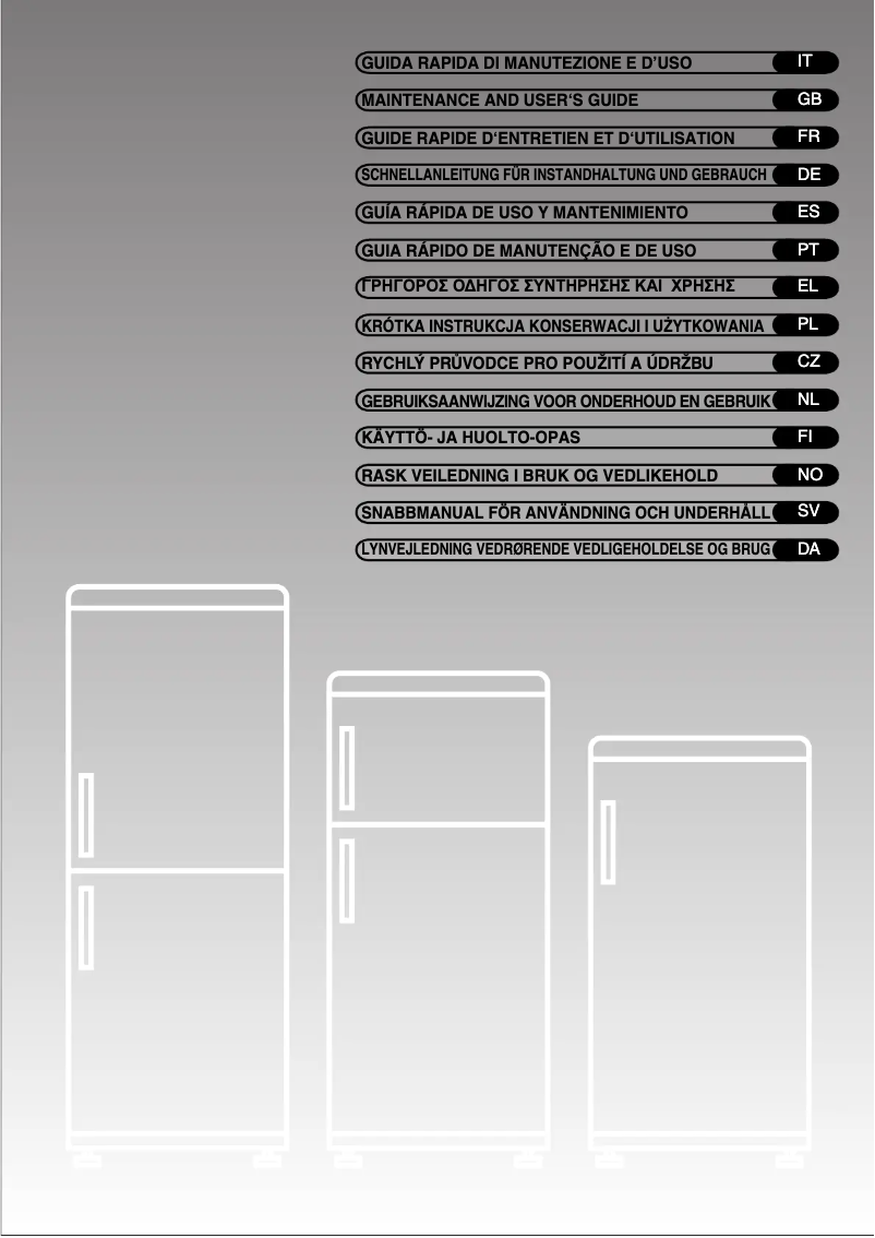 Page 1 de la notice Manuel utilisateur Rosieres RBC 334 VZ