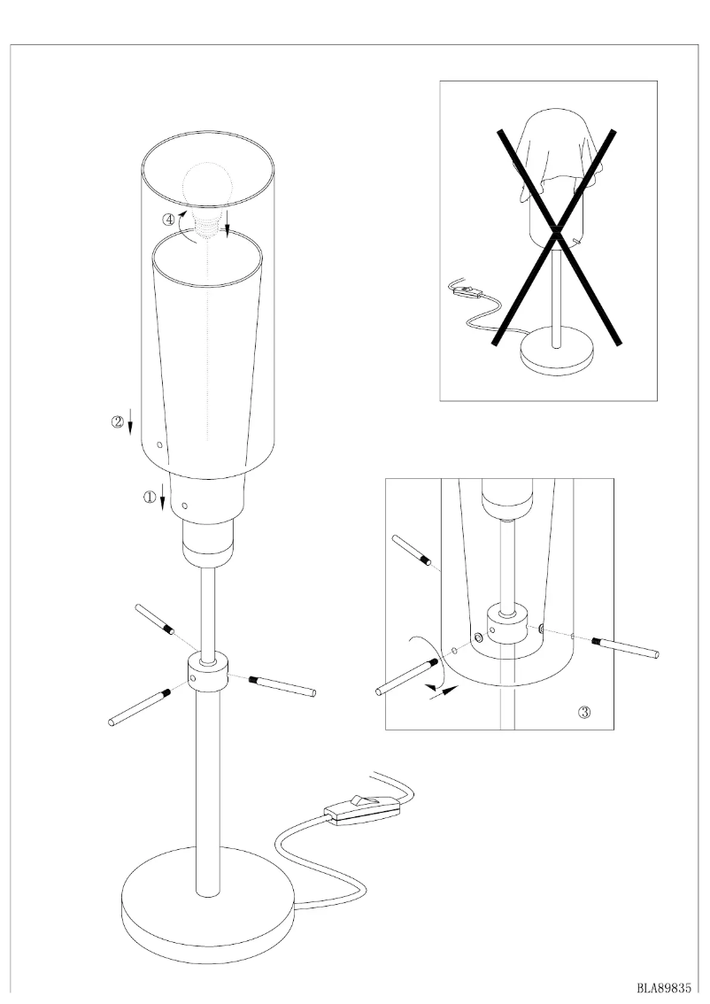 Page n°1 - Manuel utilisateur Eglo Nero