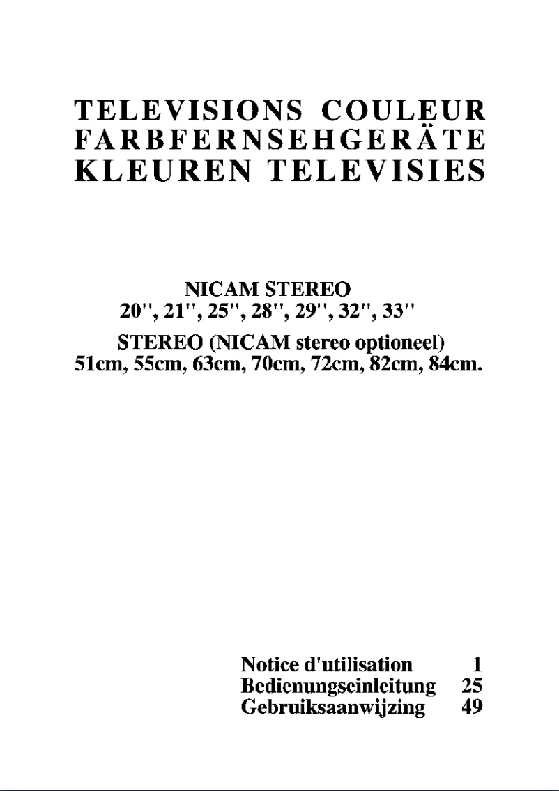 Page n°1 - Manuel utilisateur Beko BCT 255 RF