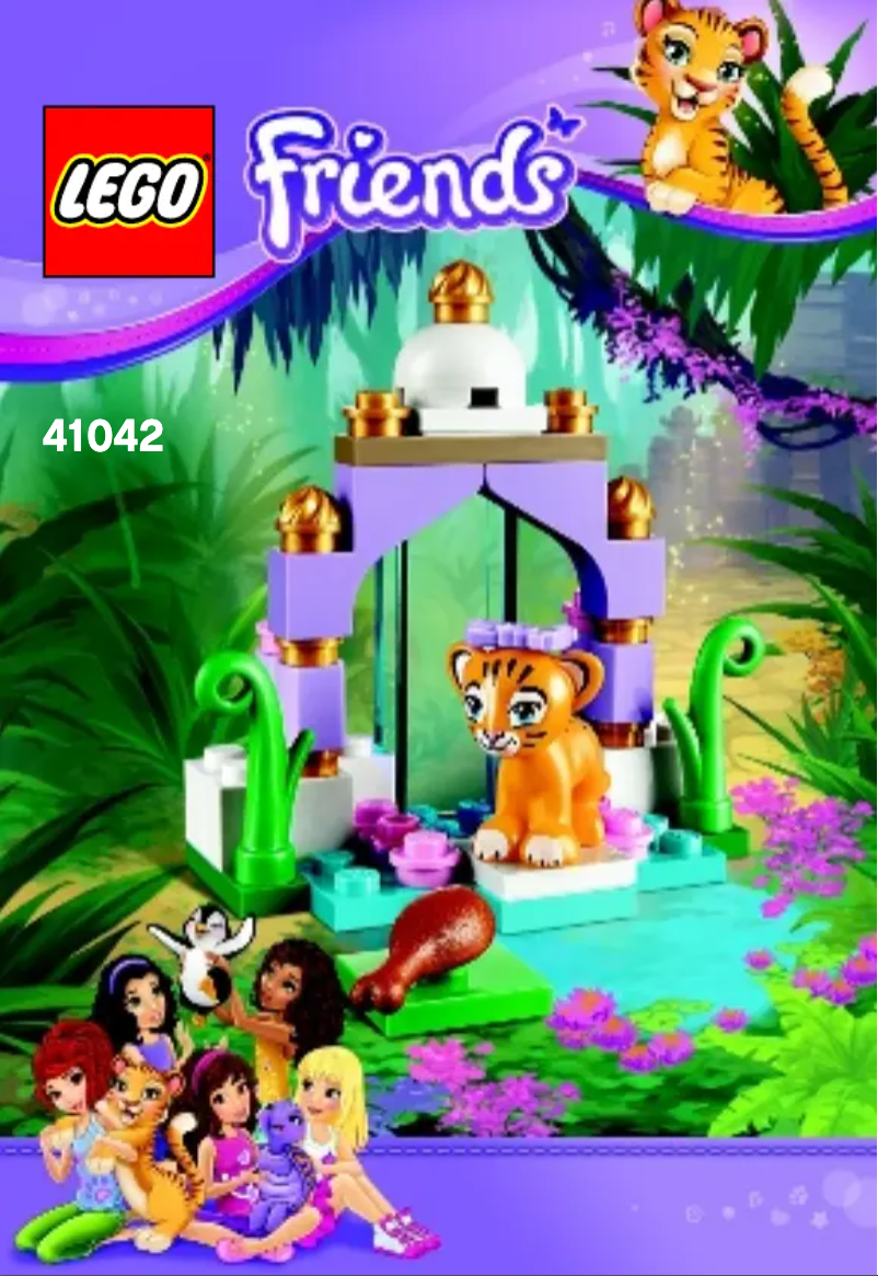 Page 1 de la notice Manuel utilisateur Lego Friends 41042