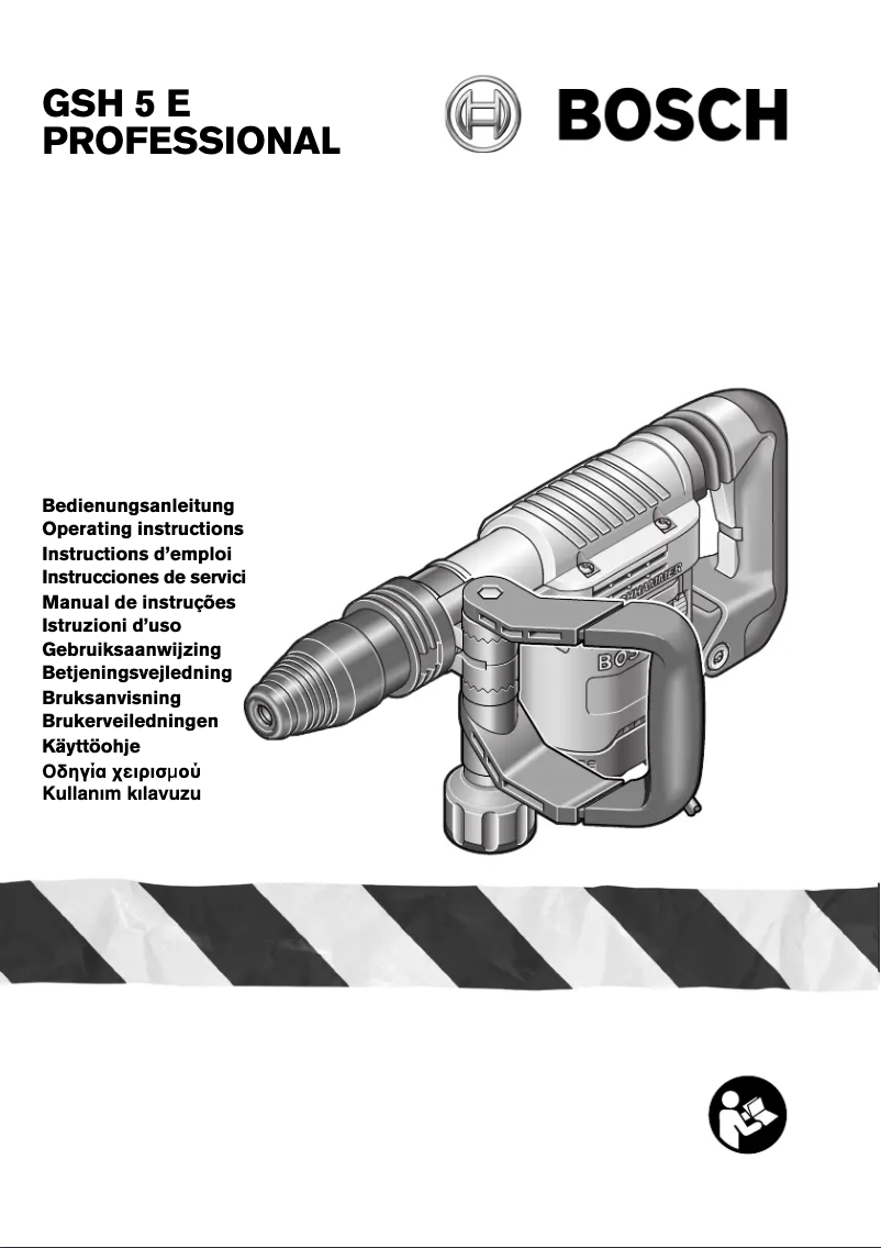 Página 1 del manual Manual de usuario Bosch GSH 5 E Professional
